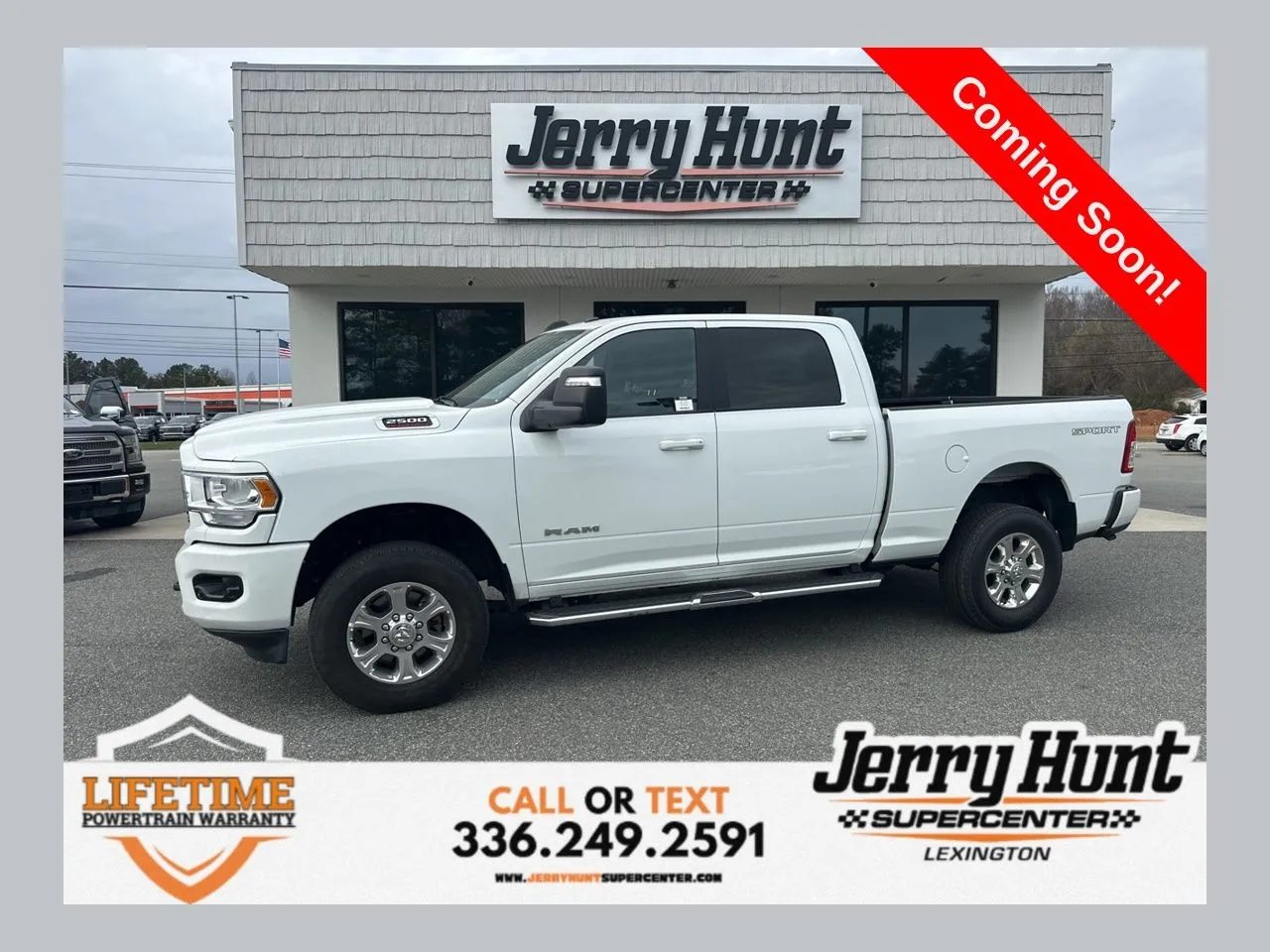 White 2024 Ram 2500 Big Horn for sale in Lexington, NC