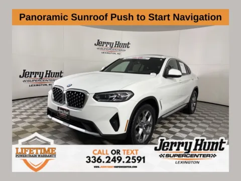 White 2025 BMW X4 xDrive30i for sale in Lexington, NC