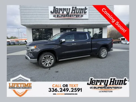 Gray 2023 Chevrolet Silverado 1500 LTZ for sale in Lexington, NC