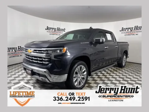 Gray 2023 Chevrolet Silverado 1500 LTZ for sale in Lexington, NC