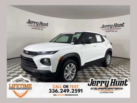 White 2023 Chevrolet TrailBlazer LS for sale in Lexington, NC