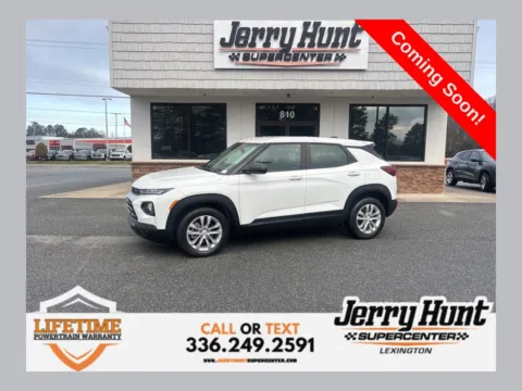 White 2023 Chevrolet TrailBlazer LS for sale in Lexington, NC