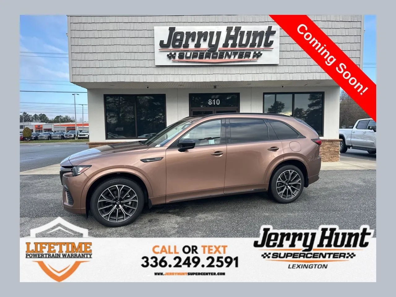 Beige 2025 Mazda CX-70 3.3 Turbo S Premium Plus for sale in Lexington, NC