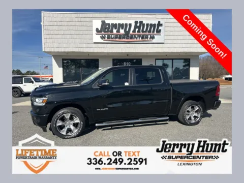Black 2021 Ram 1500 Laramie for sale in Lexington, NC