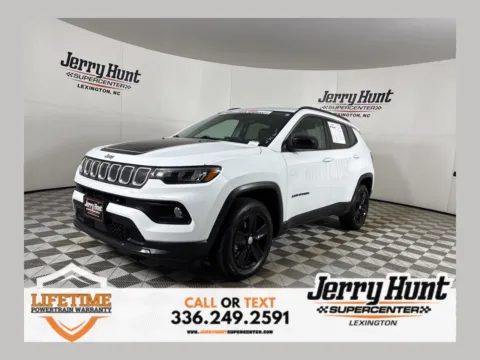 White 2022 Jeep Compass Latitude for sale in Lexington, NC