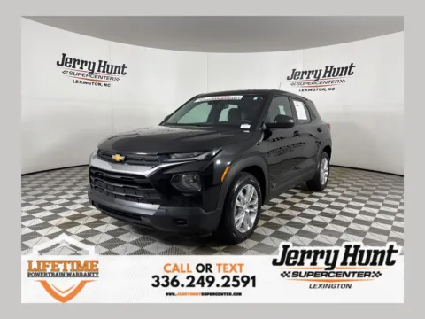 Black 2023 Chevrolet TrailBlazer LS for sale in Lexington, NC