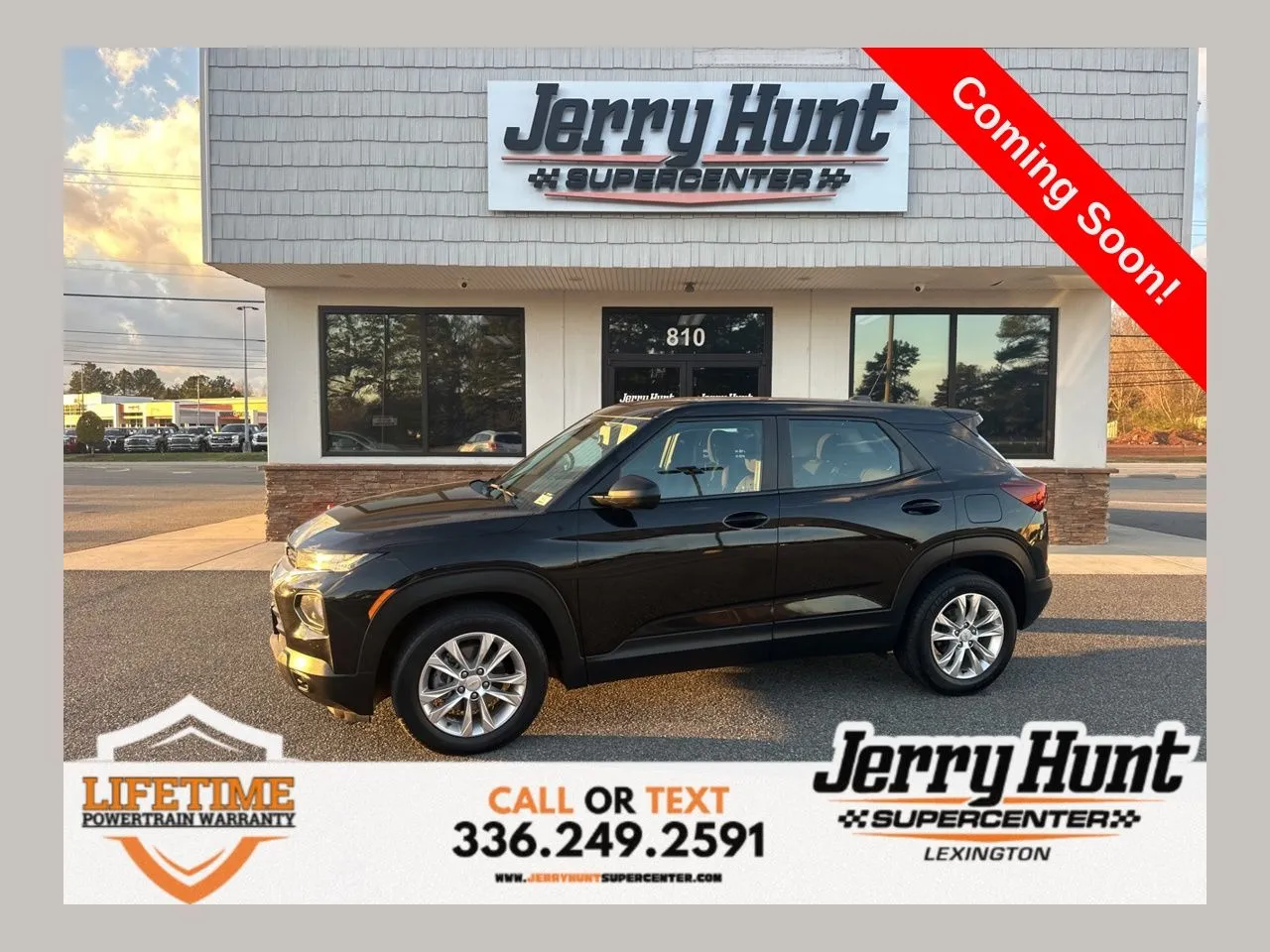 Black 2023 Chevrolet TrailBlazer LS for sale in Lexington, NC