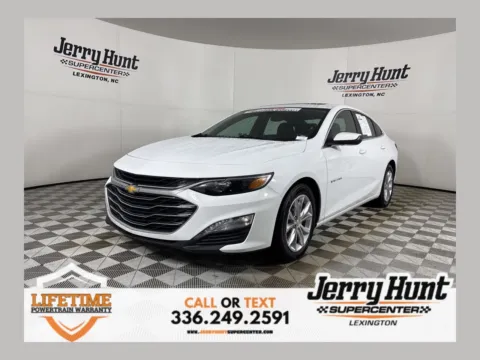 White 2024 Chevrolet Malibu LT for sale in Lexington, NC