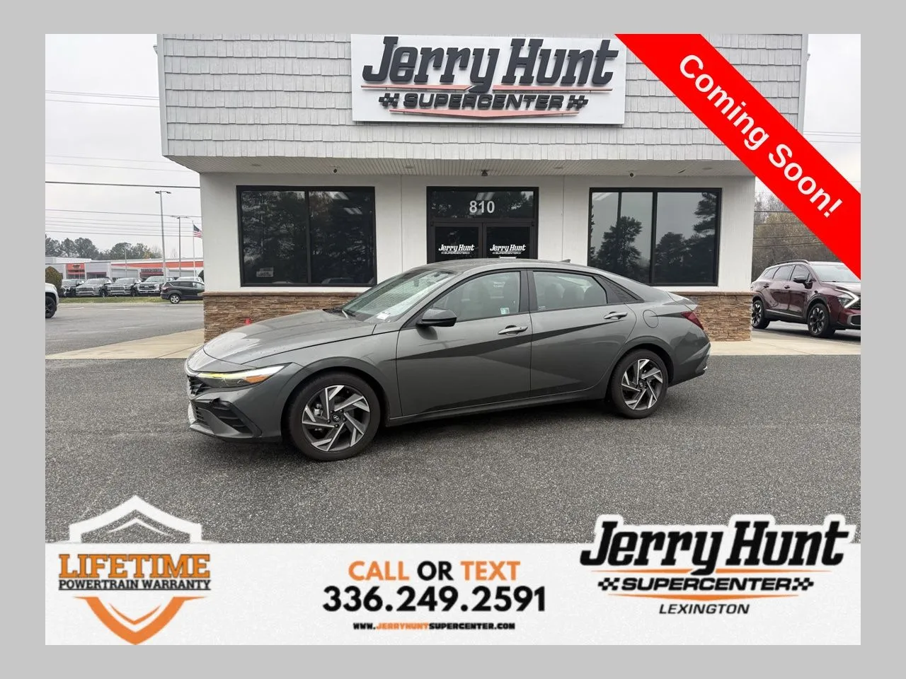 Gray 2025 Hyundai Elantra SEL Sport for sale in Lexington, NC