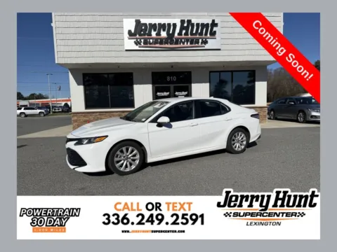 White 2019 Toyota Camry LE for sale in Lexington, NC