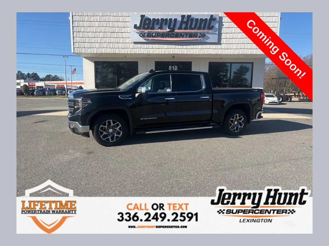 Black 2022 GMC Sierra 1500 SLT for sale in Lexington, NC