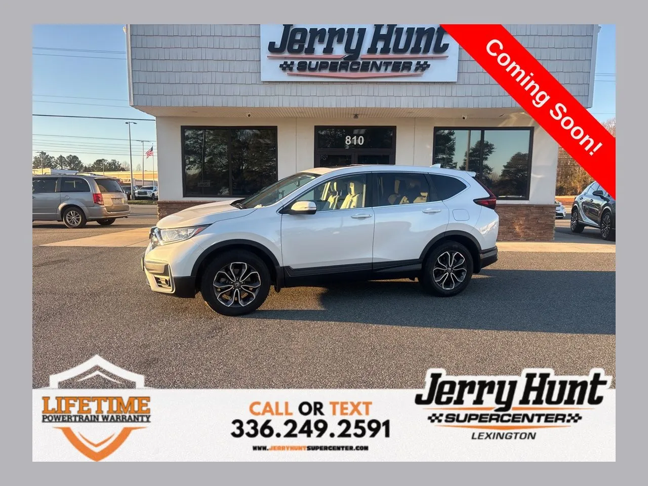 White 2021 Honda CR-V EX-L for sale in Lexington, NC