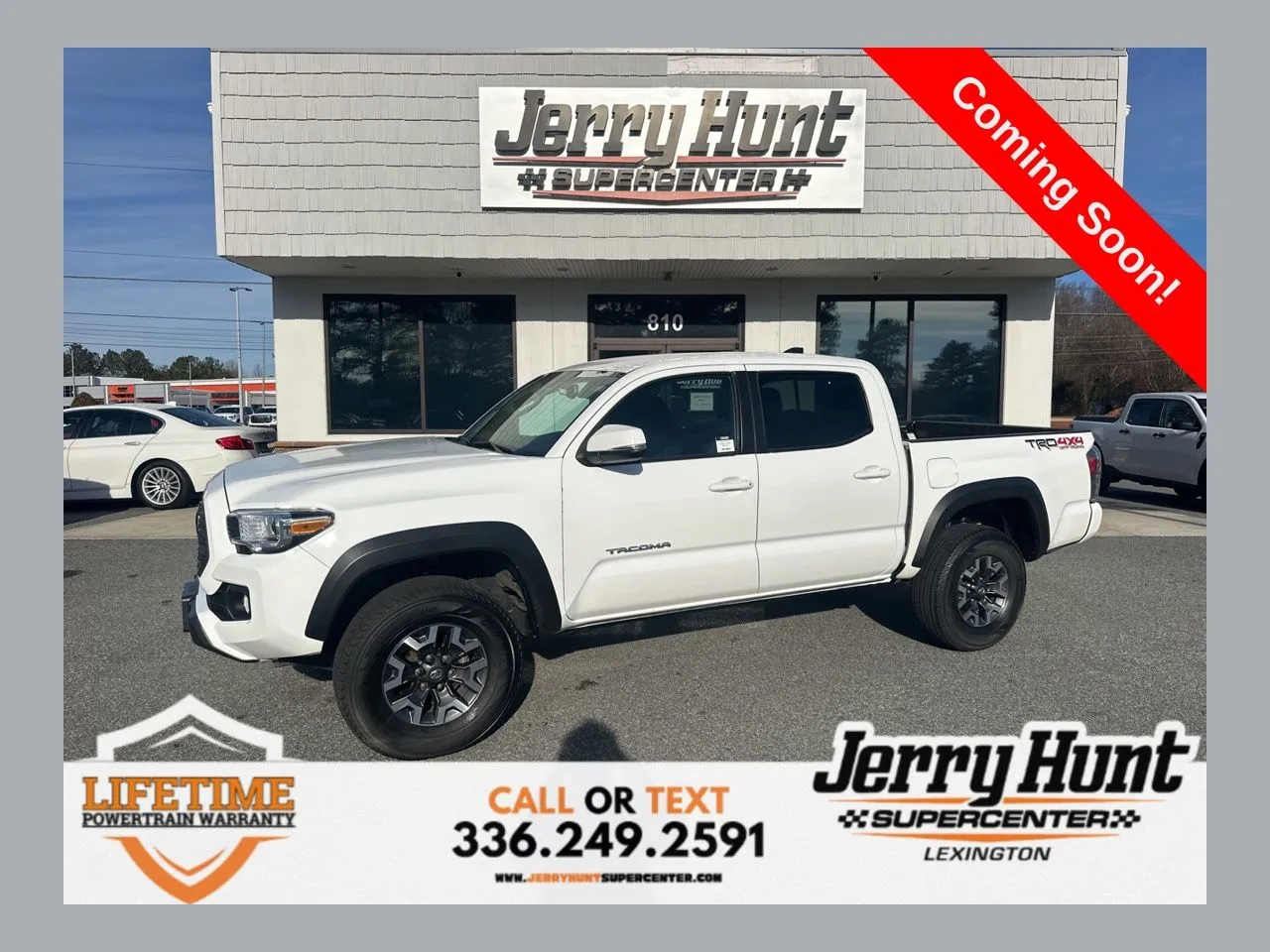 White 2023 Toyota Tacoma TRD Off-Road for sale in Lexington, NC
