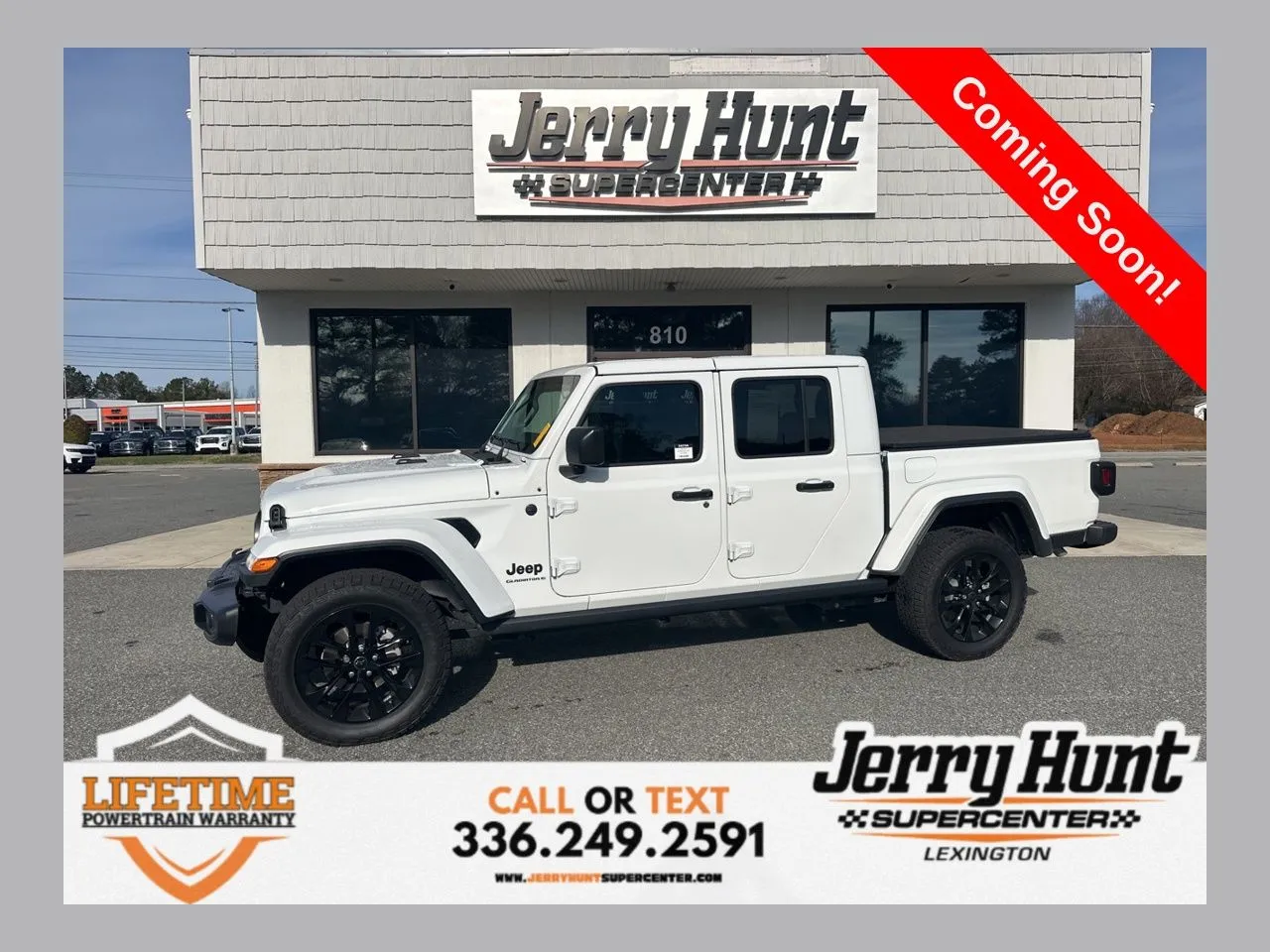White 2025 Jeep Gladiator Nighthawk for sale in Lexington, NC