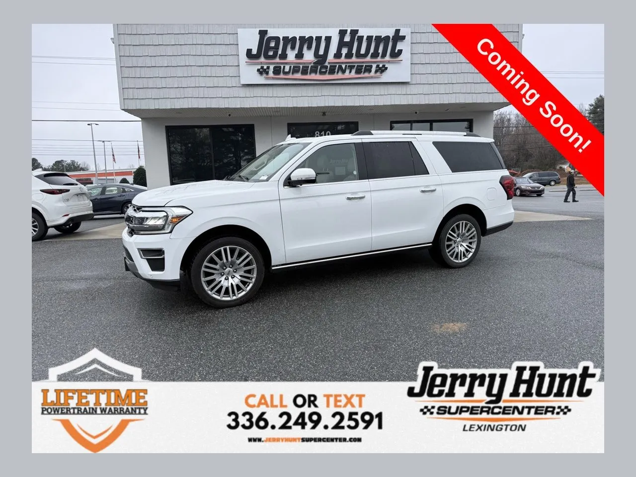 White 2024 Ford Expedition Max Limited for sale in Lexington, NC
