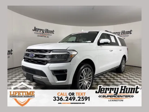 White 2024 Ford Expedition Max Limited for sale in Lexington, NC