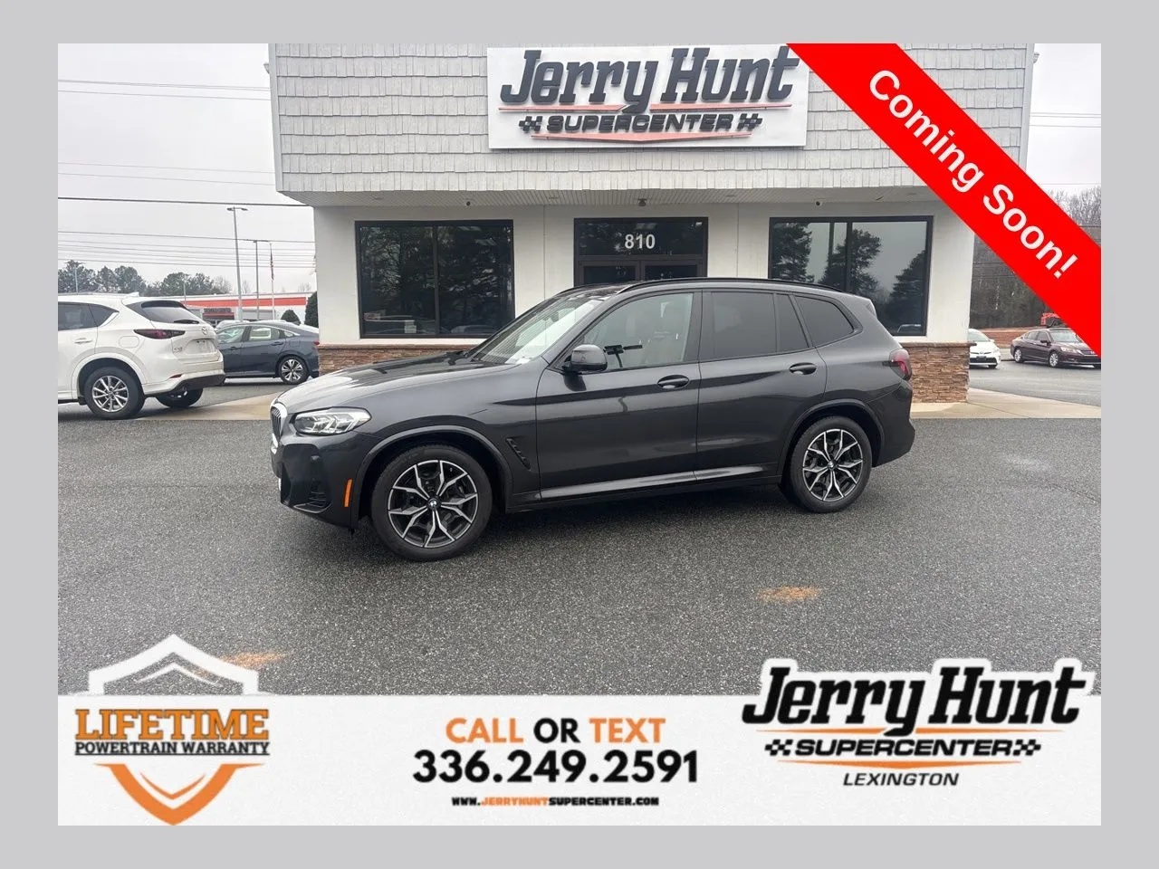 Gray 2023 BMW X3 sDrive30i for sale in Lexington, NC