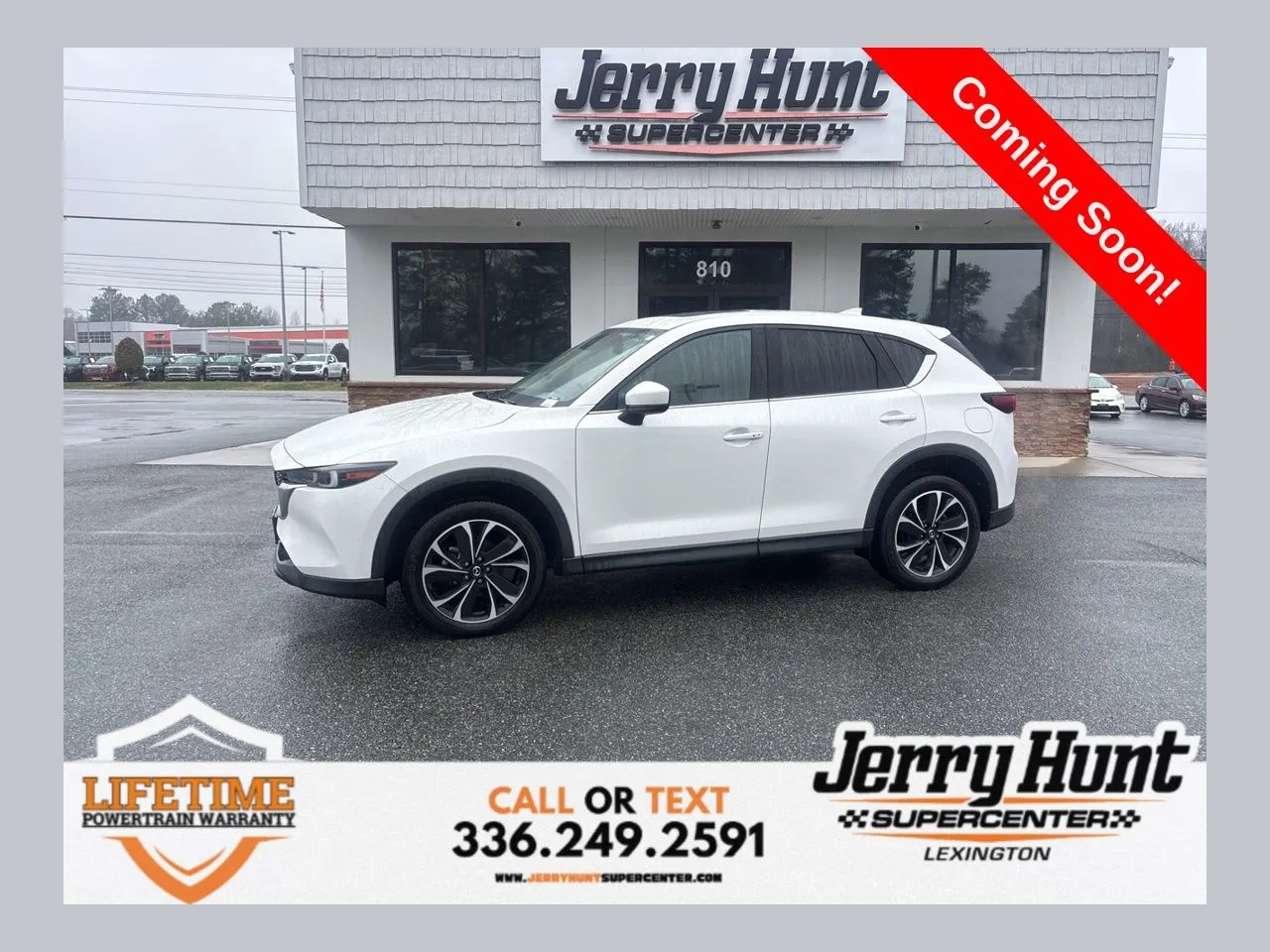 White 2023 Mazda CX-5 2.5 S Premium Plus Package for sale in Lexington, NC