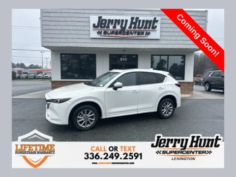 White 2025 Mazda CX-5 2.5 S Preferred Package for sale in Lexington, NC
