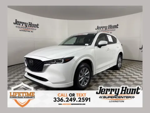 White 2025 Mazda CX-5 2.5 S Preferred Package for sale in Lexington, NC
