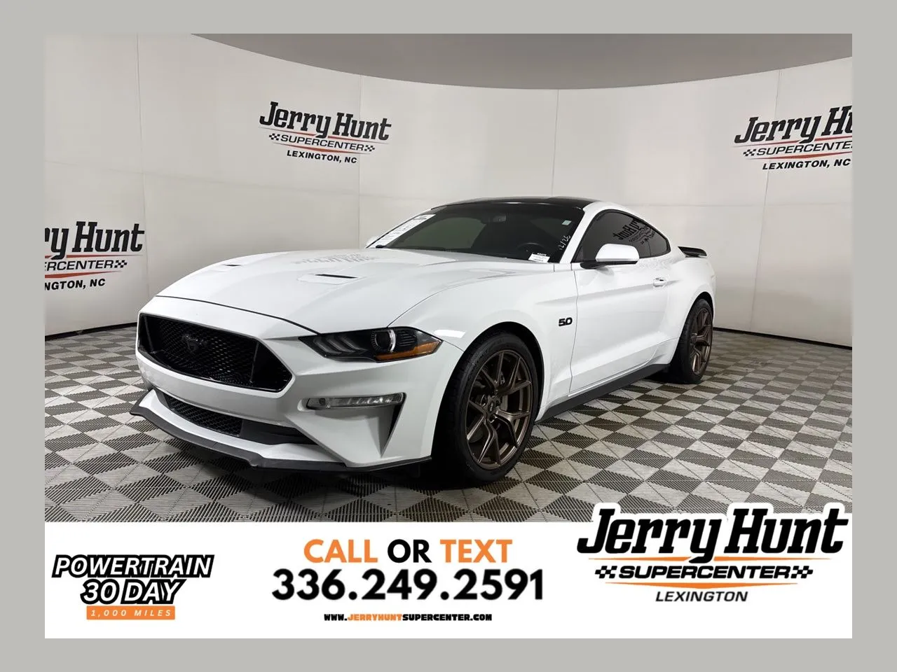 White 2019 Ford Mustang GT for sale in Lexington, NC
