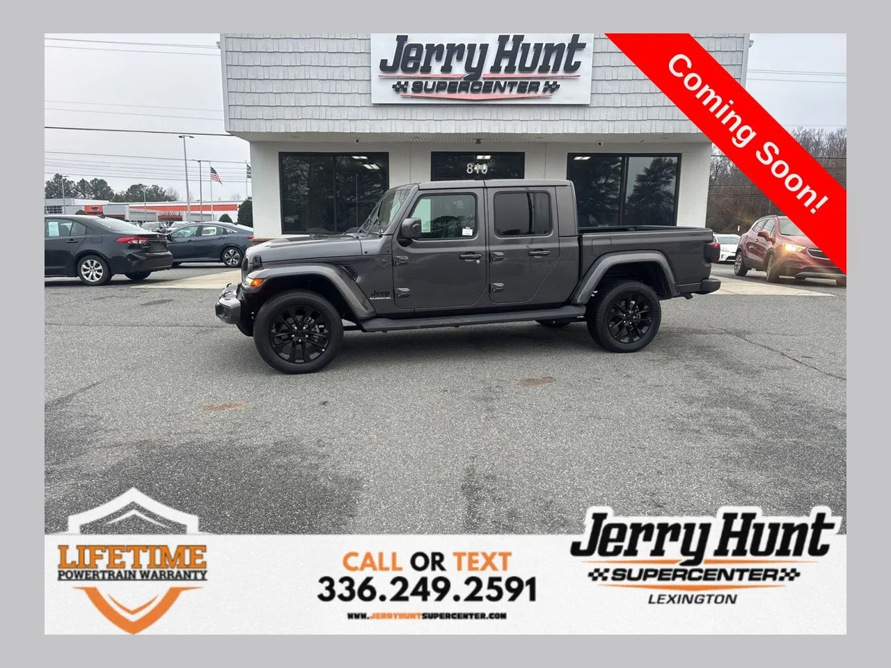 Gray 2021 Jeep Gladiator High Altitude for sale in Lexington, NC