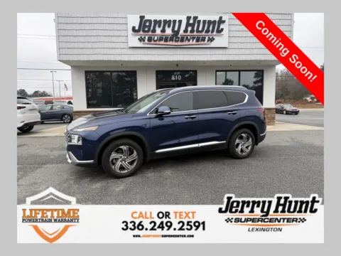 Blue 2022 Hyundai Santa Fe SEL for sale in Lexington, NC