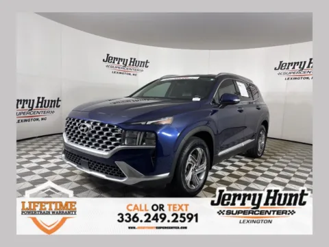 Blue 2022 Hyundai Santa Fe SEL for sale in Lexington, NC