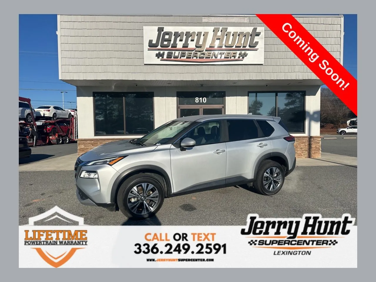 Silver 2023 Nissan Rogue SV for sale in Lexington, NC