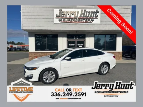 White 2024 Chevrolet Malibu LT for sale in Lexington, NC