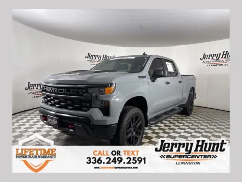 Gray 2024 Chevrolet Silverado 1500 Custom Trail Boss for sale in Lexington, NC