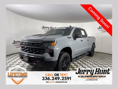 Gray 2024 Chevrolet Silverado 1500 Custom Trail Boss for sale in Lexington, NC