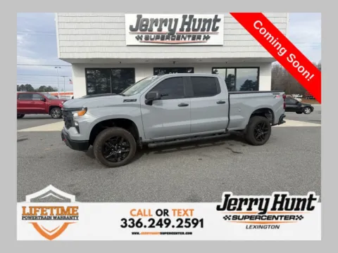 Gray 2024 Chevrolet Silverado 1500 Custom Trail Boss for sale in Lexington, NC