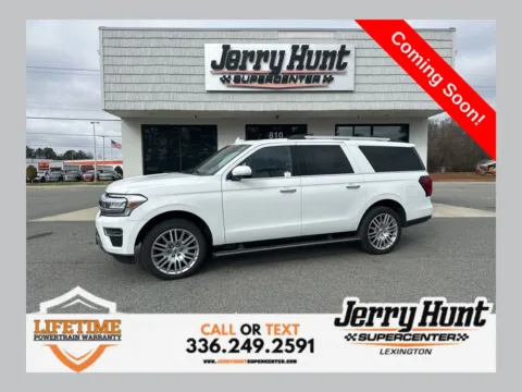 White 2024 Ford Expedition Max Limited for sale in Lexington, NC