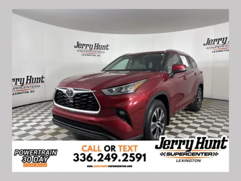 Used 2021 Toyota Highlander XSE for sale in Salisbury, NC at Jerry