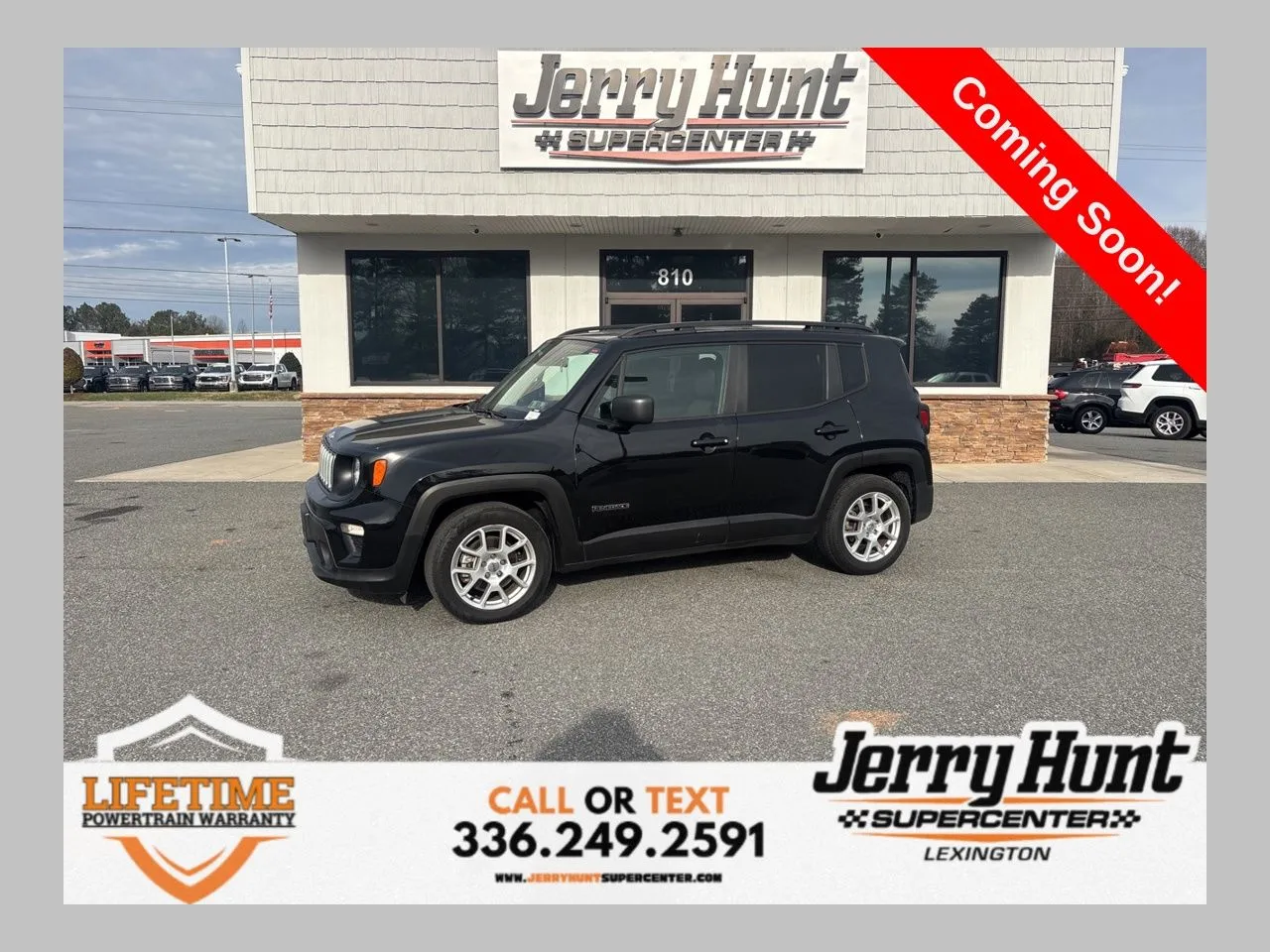 Black 2022 Jeep Renegade Sport for sale in Lexington, NC