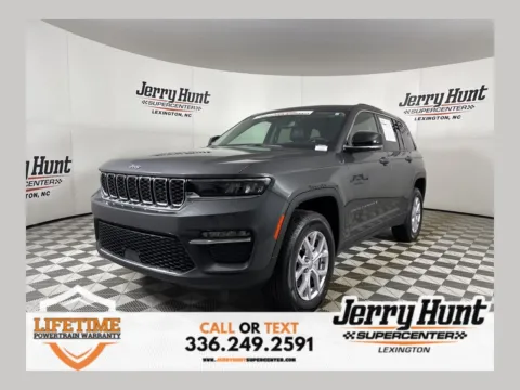 Gray 2022 Jeep Grand Cherokee Limited for sale in Lexington, NC
