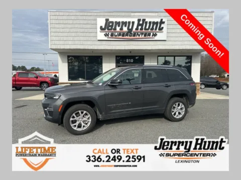 Gray 2022 Jeep Grand Cherokee Limited for sale in Lexington, NC