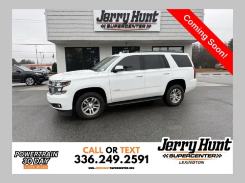 White 2019 Chevrolet Tahoe LT for sale in Lexington, NC