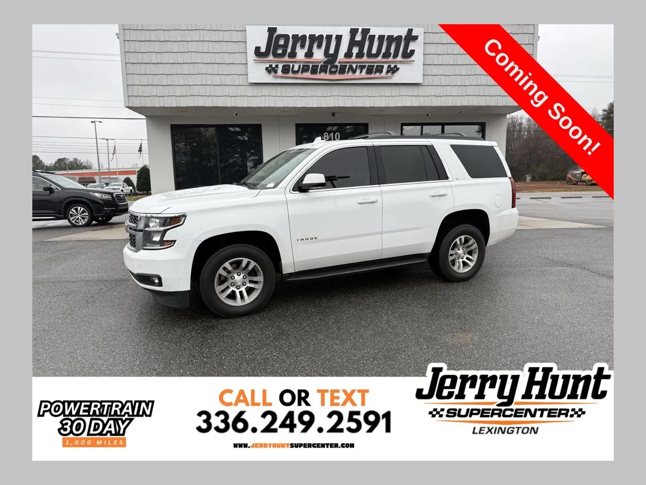 White 2019 Chevrolet Tahoe LT for sale in Lexington, NC
