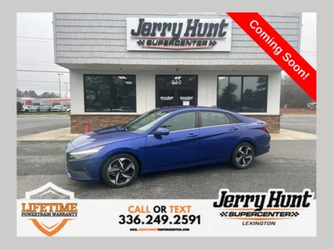 Blue 2021 Hyundai Elantra Limited for sale in Lexington, NC