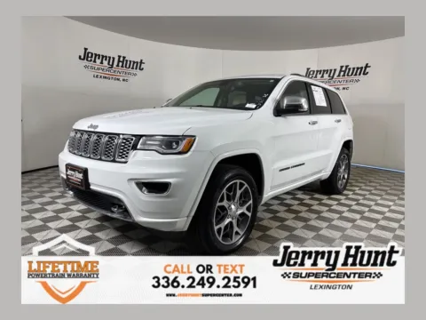 White 2021 Jeep Grand Cherokee Overland for sale in Lexington, NC