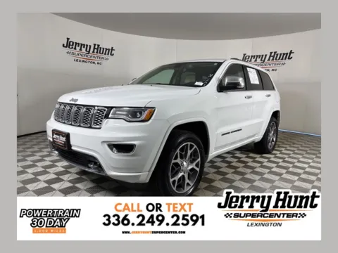 White 2021 Jeep Grand Cherokee Overland for sale in Lexington, NC
