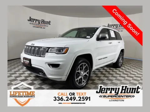 White 2021 Jeep Grand Cherokee Overland for sale in Lexington, NC