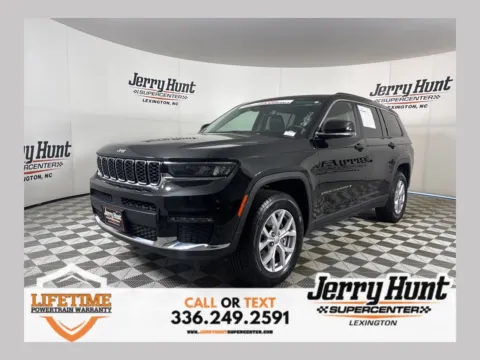 Black 2022 Jeep Grand Cherokee L Limited for sale in Lexington, NC