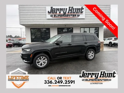 Black 2022 Jeep Grand Cherokee L Limited for sale in Lexington, NC