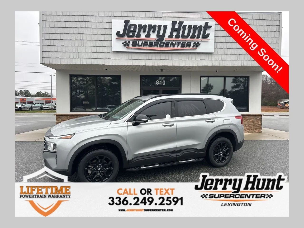 Silver 2023 Hyundai Santa Fe XRT for sale in Lexington, NC