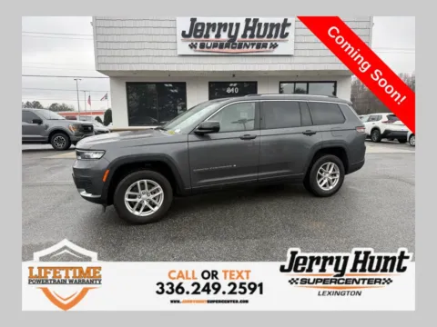 Gray 2023 Jeep Grand Cherokee L Laredo for sale in Lexington, NC