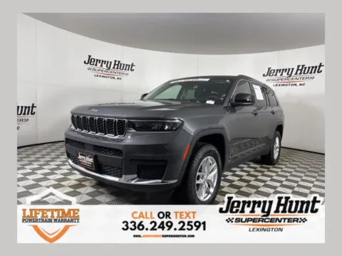 Gray 2023 Jeep Grand Cherokee L Laredo for sale in Lexington, NC