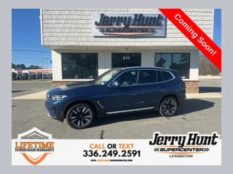 Blue 2022 BMW X3 xDrive30i for sale in Lexington, NC